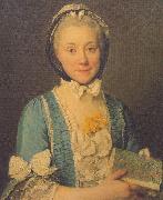  Joseph-Siffred  Duplessis Madame Lenoir, Mother of Alexandre Lenoir France oil painting reproduction